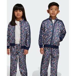 NEW ADIDAS ORIGINALS Size XS (7-8Y) Liberty Longdon Tracksuit Night Indigo